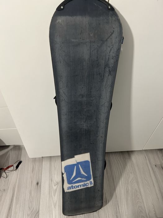 Deska Snowboard Atomic junior 130cm wiazania burton stan bdb