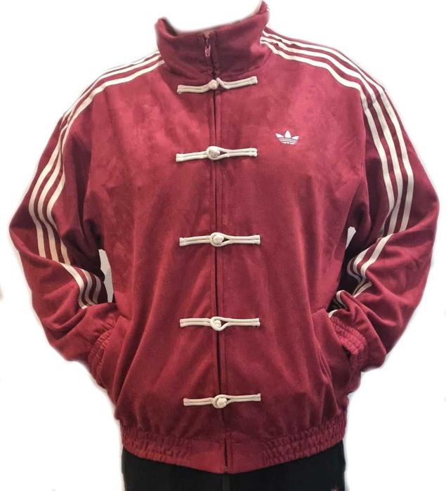 Nowa bluza KT3850 Adidas Chinese Bordowa L / XL