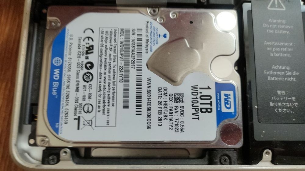 MacBook Pro 13" (модель Unibody A1278)