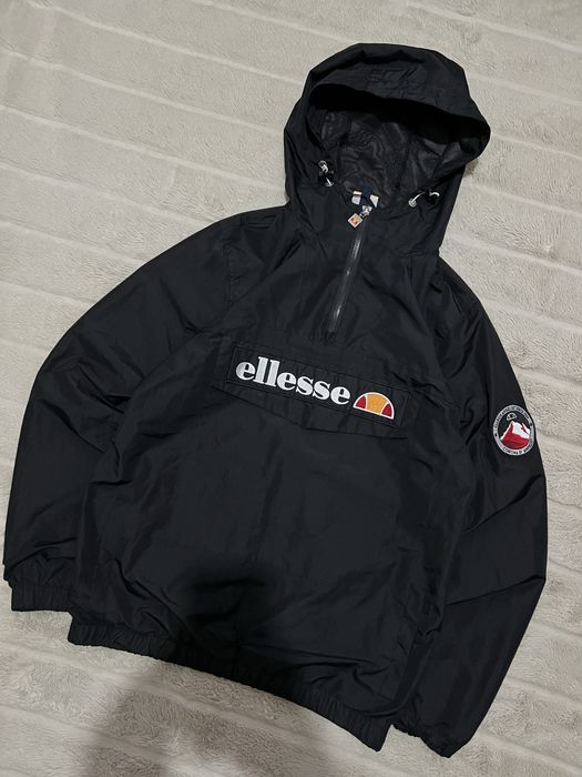 ELLESSE (M) Jacket Casual анорак ветровка мужской оригинал черный курт