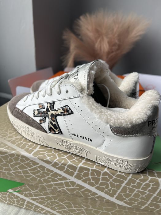 Кеди з хутром преміата , premiata кеди . Розмір 40/25.5 см у наявності