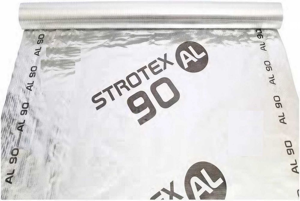 Гідроізоляція (армована) 1,5х50 75м.кв Strotex 110 РP, Пароізоляція.