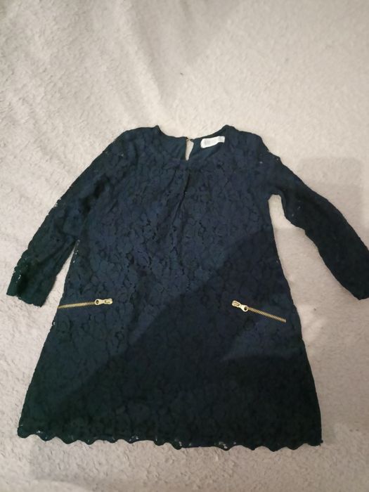 Piękna, wizytowa sukienka h&m , rozm 98/104