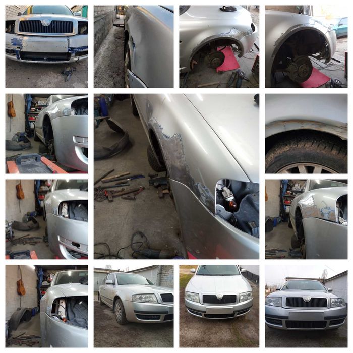 Покраска Рихтовка сварочные работы.