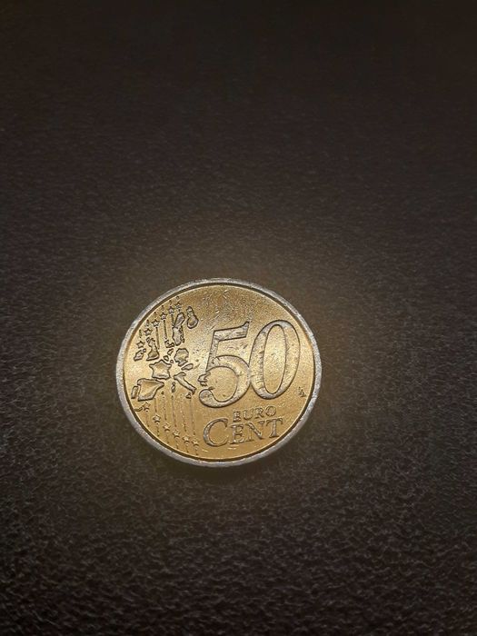 Moeda 0.50€ RARA - Itália 2002