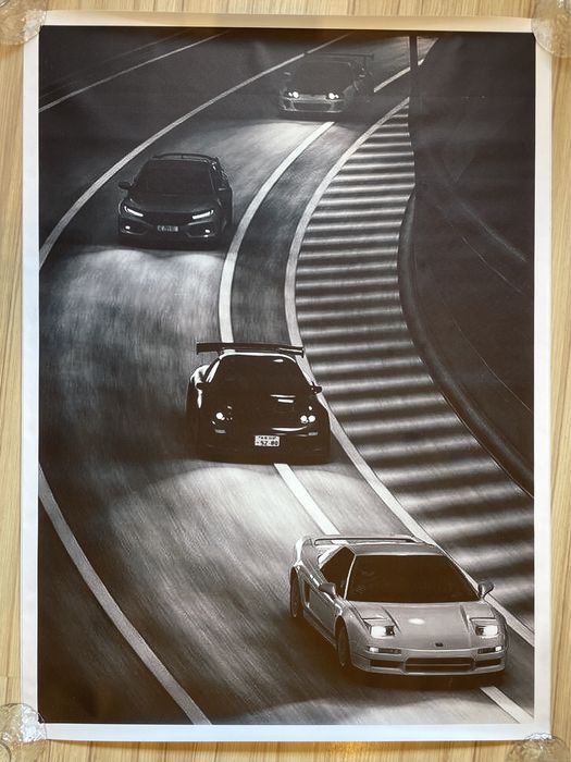 Plakat samochodowy / wydruk na płótnie / 50cm x 70cm / nowy