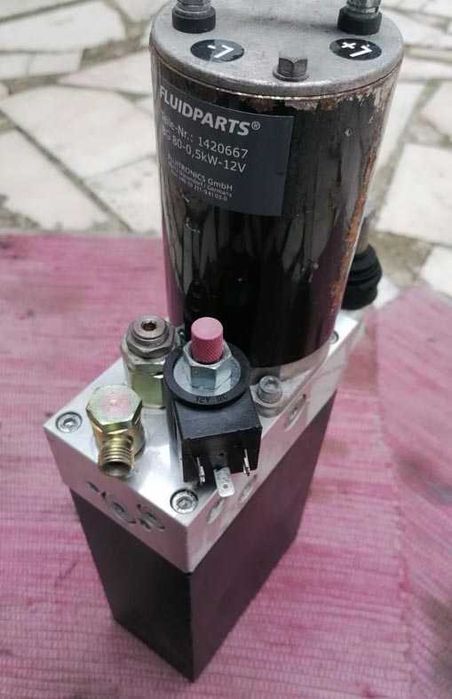 unidade hidraulica fluitronic LT-40K75.4 12Volt para basculantes