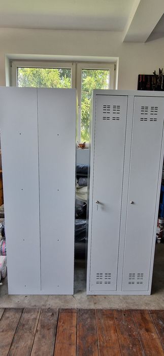 Szafka ubraniowa bhp metalowa 180x60x49