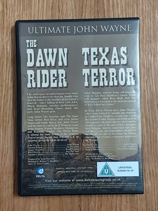 DVD Коллекция ковбойских фильмов (John Wayne/Джон Уэйн)