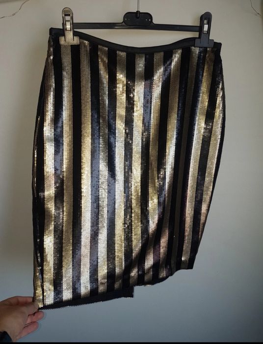 Spódnica cekinowa H&M r 38