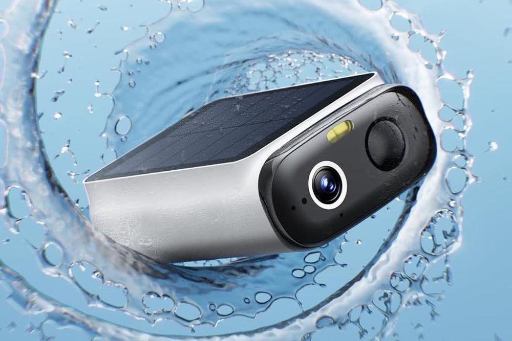 Câmara Vigilância Exterior (energia solar) **nova**