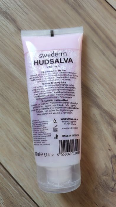 Maść Swederm Hudsalva wit. E , 100 ml