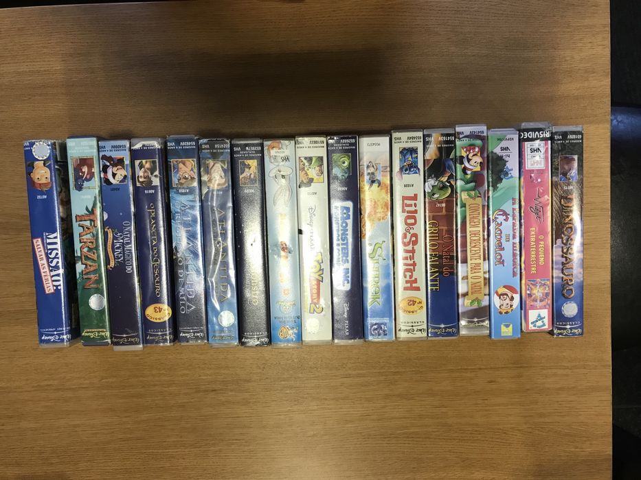 VHS infantis variados