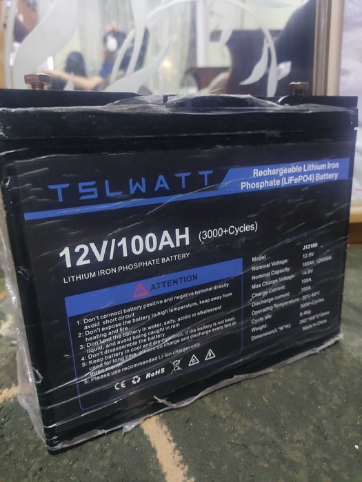 Продам акумулятор LiFePO4 12V 100AH