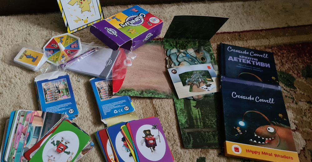 Игрушки Хеппи Мил