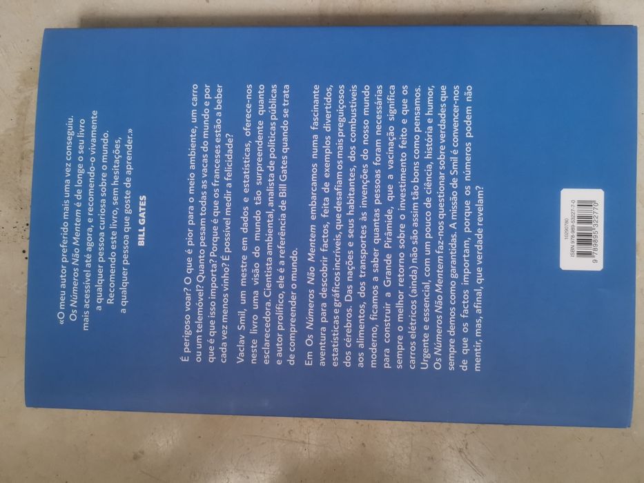 Os números não mentem, Vaclav Smil