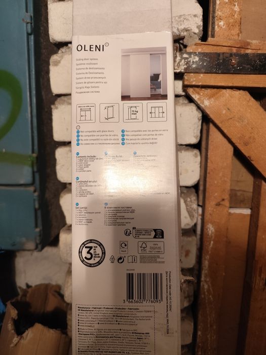 System przesuwny Oleni do drzwi