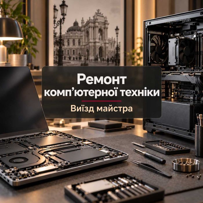 Ремонт комп’ютерної техніки . Комп’ютери, ноутбуки, принтери