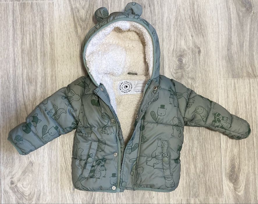 Зимова куртка 9-12 місяців
