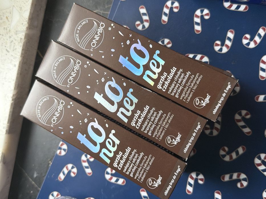 Toner onlybio gorzka czekolada 6 sztuk