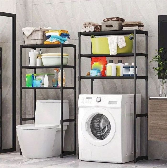 Напольный стеллаж  над стиральной машиной