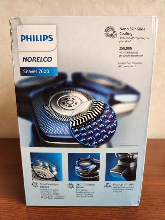 Электробритва PHILIPS Norelco Shaver 7600 Series 7000 S7886/84 пломба
