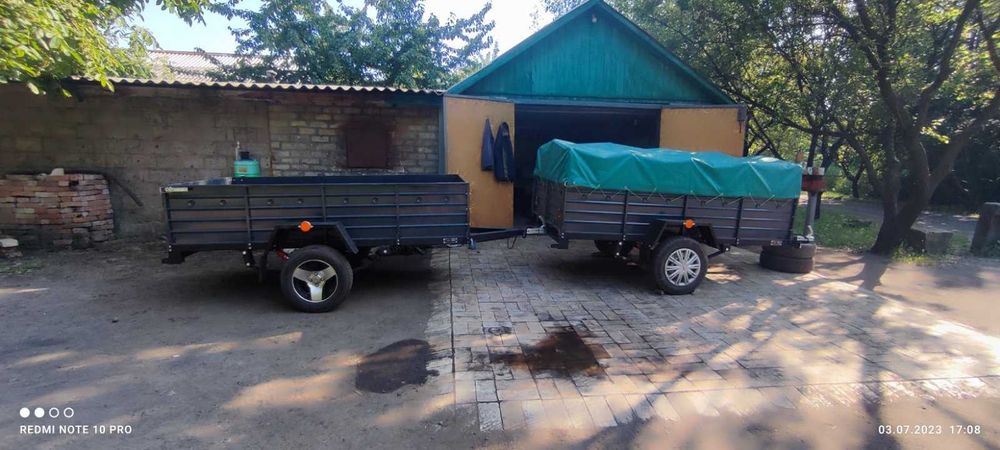 Хит Зсу и переселенцев огромный прицеп 2500на1300 с 500 бортом