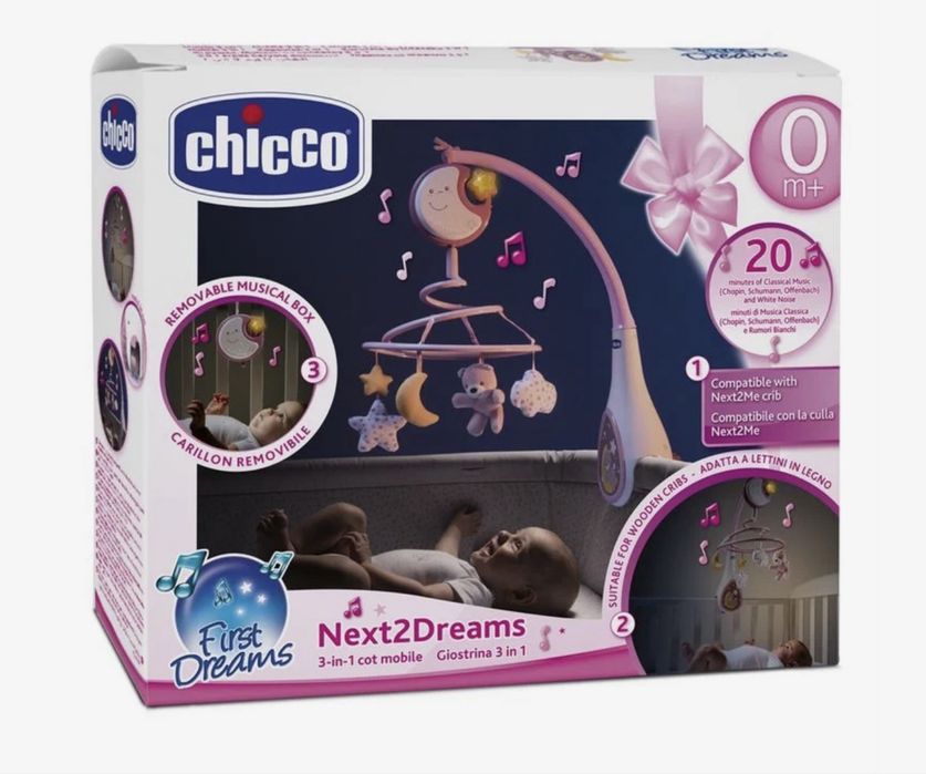 Мобіль на ліжечко Chicco "Next2Dreams"