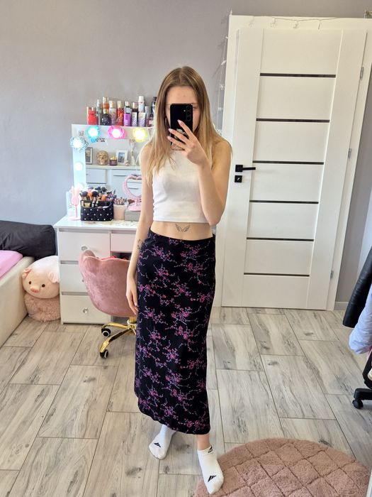 Letnia spódnica maxi 88%wiskoza