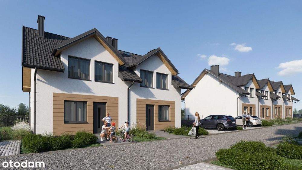 Gotowy dom w cenie mieszkania,6 pokoi,ogród 237m2, 6 pokoi,Rączna