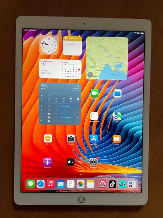 iPad Pro 12.9. Wi-Fi . 32 Gb. Батарея 100%.