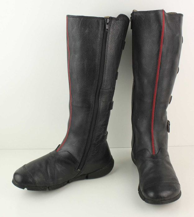 ECCO - bardzo wygodne kozaki ze skóry ROZM. 36