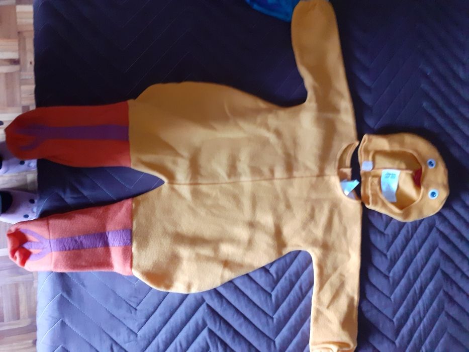 Fantasia de carnaval bebe pintainho