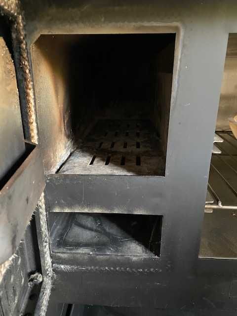 Fogao a lenha semi novo. 13 kw. vendido para mudança de projeto