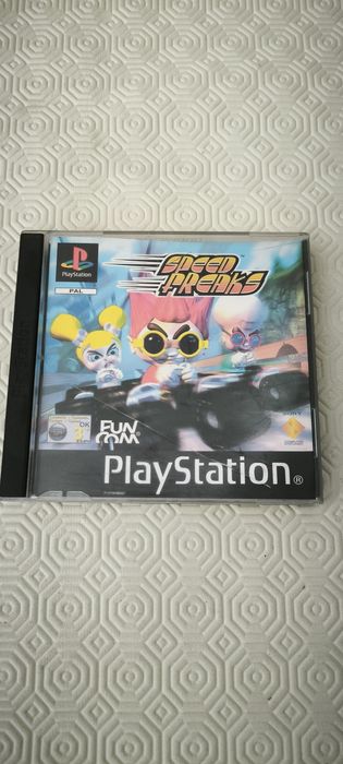 Jogo PS1 - Speed Freaks Completo (PlayStation 1 Original PAL)