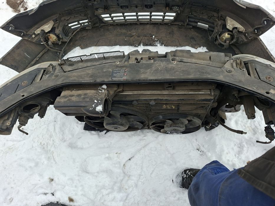 Volkswagen Passat b6 przód zderzak maska pas przedni lampy lc9x Europa