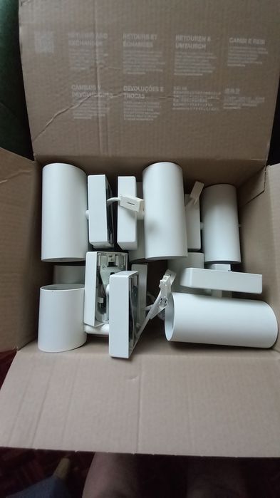 Vendo candeeiro usados Ikea 4 unidades
