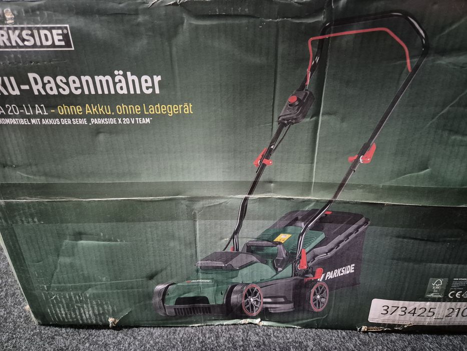 Corta-relva a bateria da marca Parkside