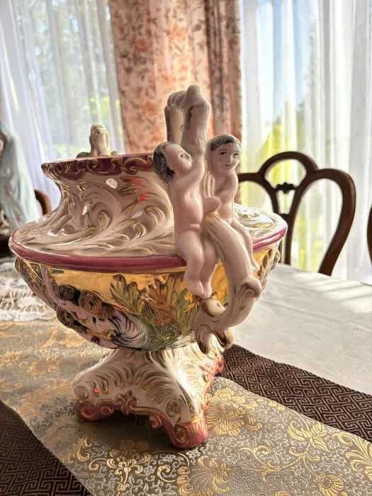 Piękna duża waza antyk sygnowana