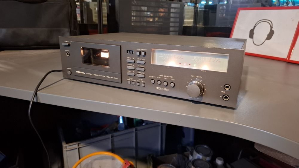 Rotel RD-1000 – deck kasetowy stereo | vintage
