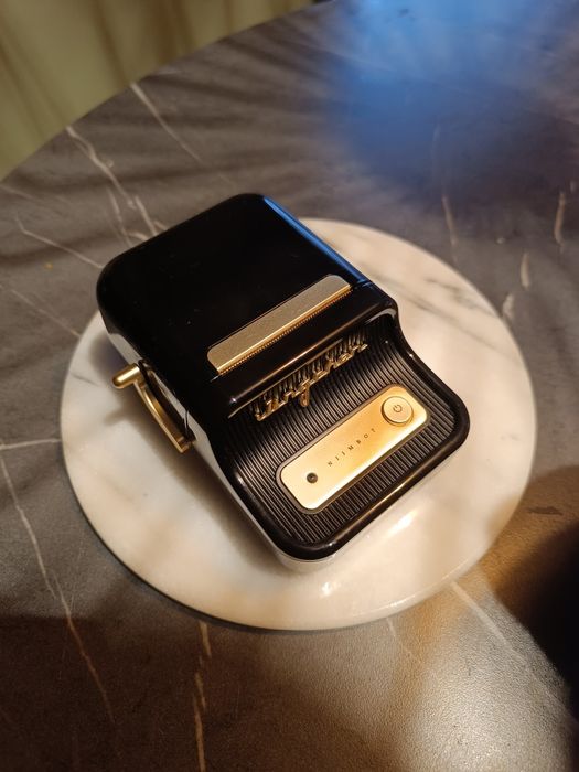 Drukarka termiczna Niimbot b21 czarna z rolkami