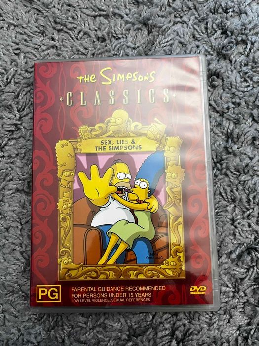 DVD dos simpsons