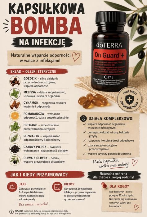 Na infekcje kapsułki Doterra