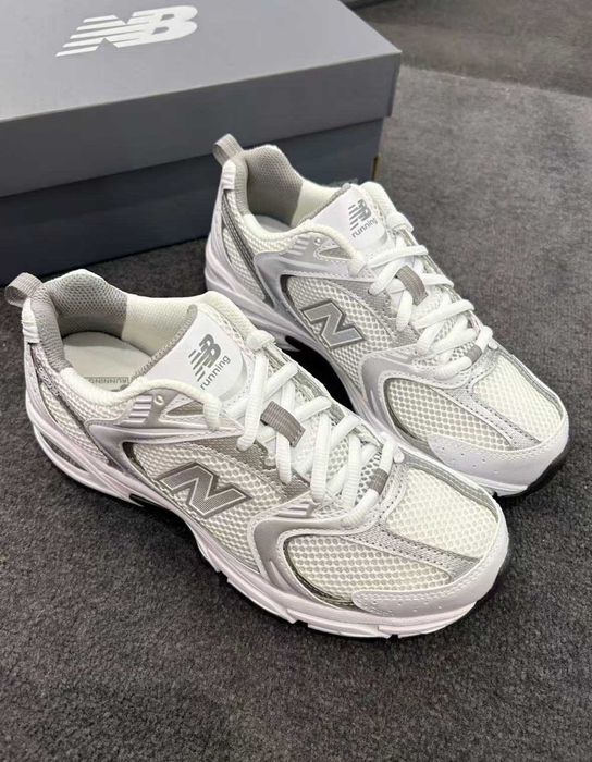 New Balance 530 White Silver Metallic R.38