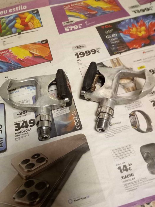 Pedais de Estrada de Encaixe