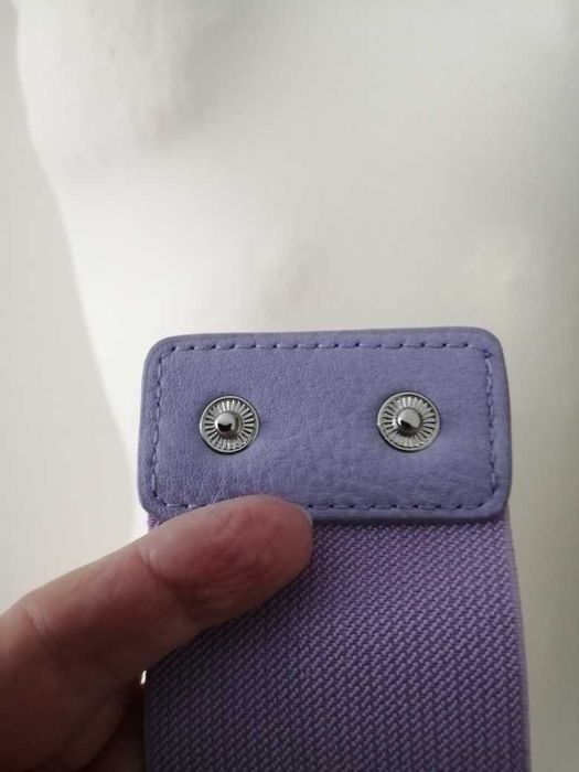 Liliowy pasek - 70 cm