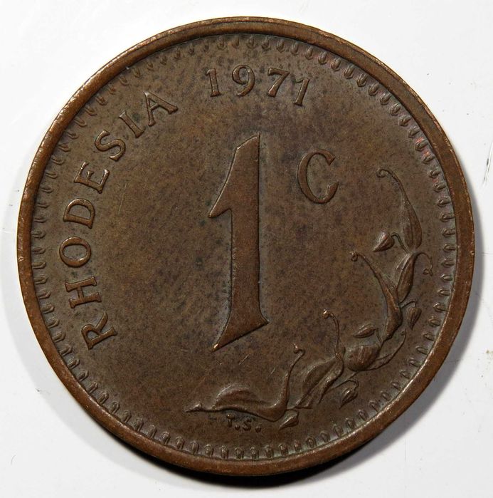 Rhodesia - 1 Cent 1971