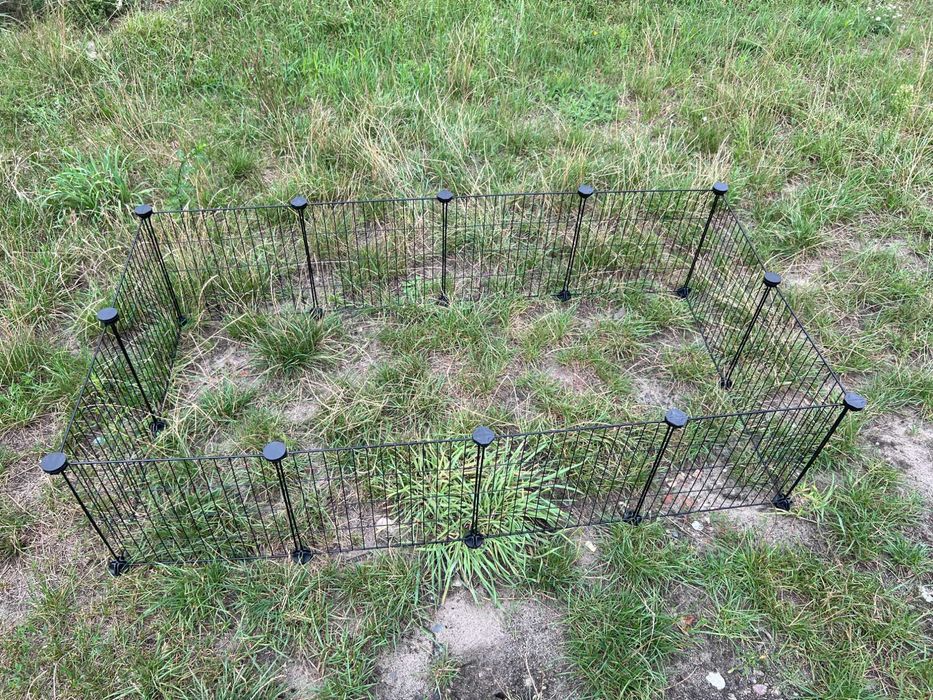 Duża klatka kojec wybieg dla świnki królika zwierząt modułowy NOWY