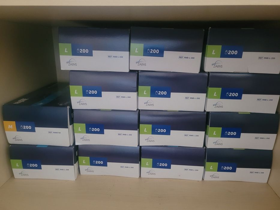 rekawiczki nitrylowe 100, 200 szt.