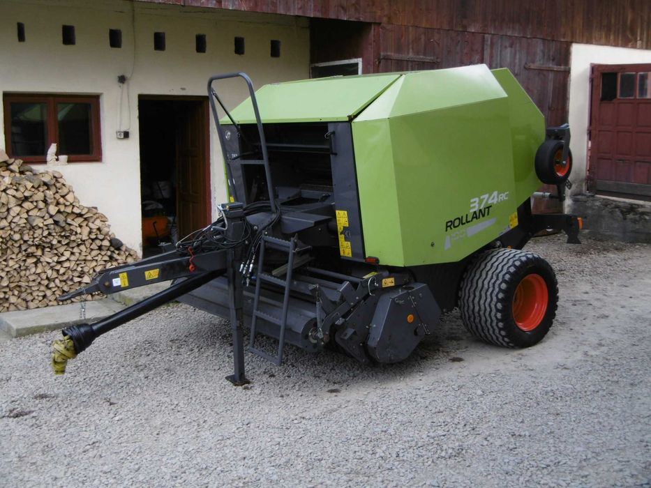 Prasa rolujaca claas rollant 374 rc JAK NOWA welger deutz fahr mascar